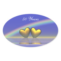 Goldene Herzen zum 50. Jahrestag