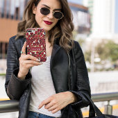 Goldene Herznachweis iPhone Hülle