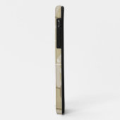Goldene Herzstruktur Case-Mate iPhone Hülle (Hinten/Links)