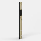 Goldene Herzstruktur Case-Mate iPhone Hülle (Hinten/Rechts)