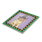 Goldene Hexe Fliese (Seite)