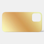 Goldene Hintergrundstruktur Case-Mate iPhone Hülle (Rückseite (Horizontal))