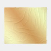 Goldene Hintergrundstruktur Fleecedecke (Vorderseite (Horizontal))