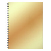 Goldene Hintergrundstruktur Notizblock (Vorderseite)
