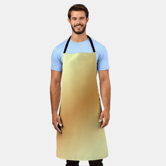 Goldene Hintergrundstruktur Schürze (Getragen)