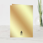 Goldene Hochzeit Ankündigung (Rückseite)