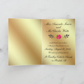 Goldene Hochzeit Ankündigung (Innenseite)