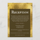 Goldene Hochzeit Begleitkarte (Vorderseite)