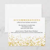 Goldene Hochzeit Begleitkarte (Vorne/Hinten)