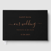 Goldene Hochzeit der Schwarzen Rose Gästebuch (Vorderseite)