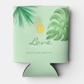 Goldene Hochzeit des tropischen Ananas Dosenkühler (Vorderseite)