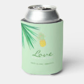 Goldene Hochzeit des tropischen Ananas Dosenkühler (Kanne Rückseite)