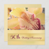 Goldene Hochzeit Einladung (Vorne/Hinten)