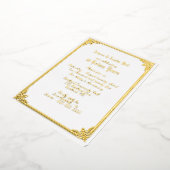 Goldene Hochzeit - Einladung (Gedreht)