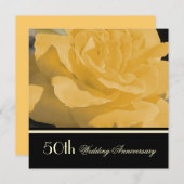 Goldene Hochzeit Einladung (Vorne/Hinten)