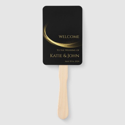 Goldene Hochzeit - Fächer (Vorderseite)