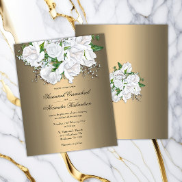 Goldene Hochzeit Flyer