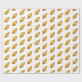 Goldene Hochzeit Geschenkpapier (Flach)