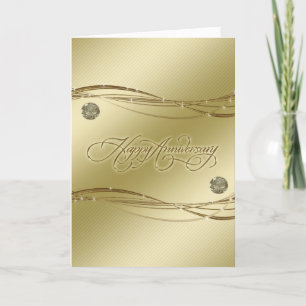 Goldene Hochzeit Grußkarte Karte
