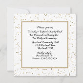 Goldene Hochzeit im 50. Foto Einladung (Rückseite)