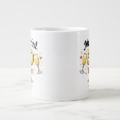 Goldene Hochzeit Kaffeetasse Geschenk Jumbo-Tasse (Vorderseite)