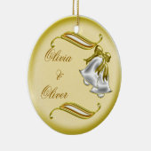 Goldene Hochzeit Keramikornament (Rechts)