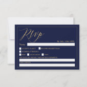 Goldene Hochzeit mit schicken uAwg Einladung (Vorderseite)