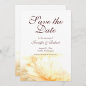 Goldene Hochzeit Sichern Sie das Datum Ankündigung (Vorne/Hinten)