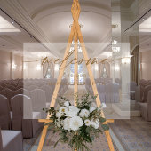 Goldene Hochzeit Willkommen | Wir sind so froh, da Acrylschild