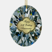 Goldene Hochzeit zum Jubiläum Keramikornament (Rechts)