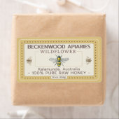 Goldene Honigbiene-Gütesiegel Goldenrod Border (Insitu)