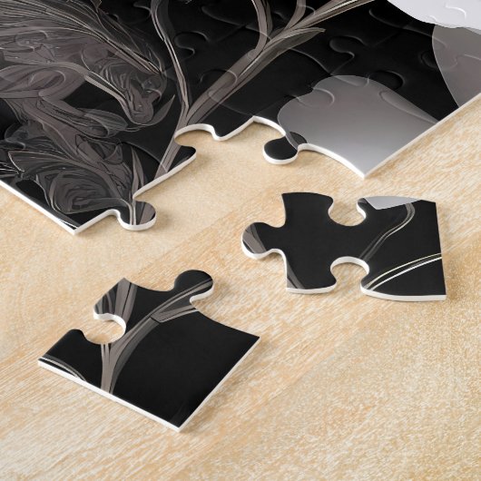 Goldene Honigbiene Kunst Puzzle (Seite)