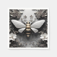 Goldene Honigbiene Kunst