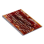 Goldene Honigwabe Notizblock (Rechte Seite)