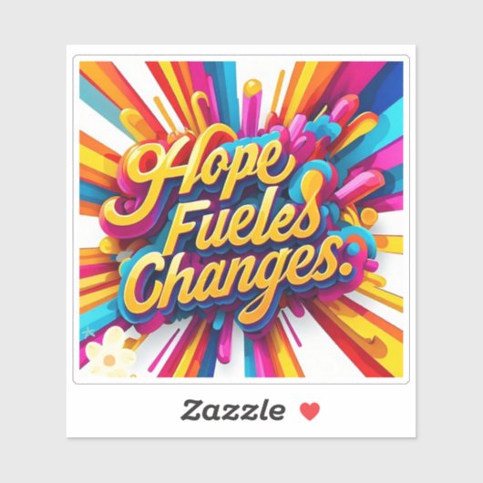 "Goldene Horizonte" Aufkleber (Blatt)