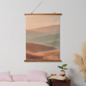 Goldene Hügel Wandteppich Mit Holzrahmen (Schlafzimmer)