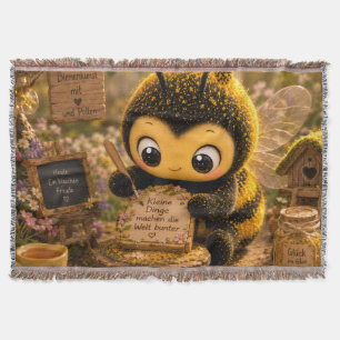 Goldene Hummel im Blütentanz.10 Decke