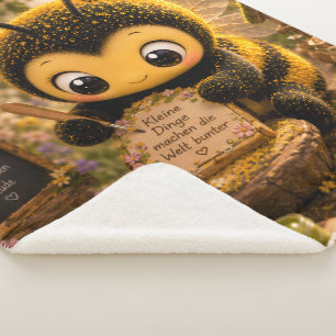 Goldene Hummel im Blütentanz.10 Sherpadecke