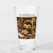 Goldene Hummel im Blütentanz.11 Glas (Rückseite)
