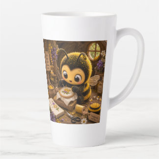Goldene Hummel im Blütentanz.11 Milchtasse