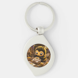 Goldene Hummel im Blütentanz.11 Schlüsselanhänger