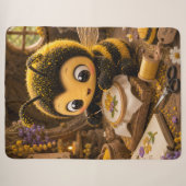 Goldene Hummel im Blütentanz.11 Sherpadecke (Vorderseite (Horizontal))
