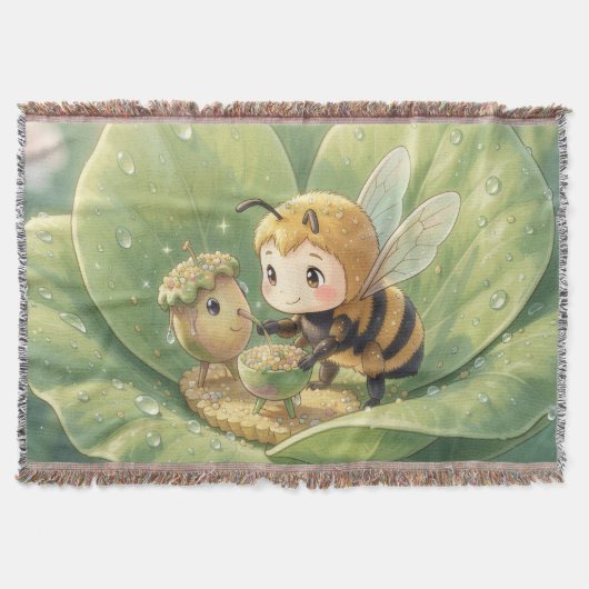 Goldene Hummel im Blütentanz.3 Decke (Vorderseite)