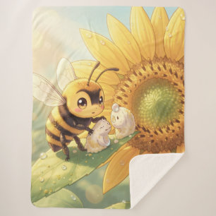 Goldene Hummel im Blütentanz.4 Sherpadecke