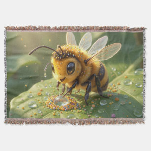 Goldene Hummel im Blütentanz.5 Decke