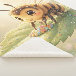 Goldene Hummel im Blütentanz.6 Sherpadecke