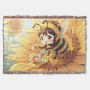 Goldene Hummel im Blütentanz.7 Decke