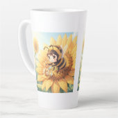 Goldene Hummel im Blütentanz.7 Milchtasse (Linke Ecke)