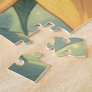 Goldene Hummel im Blütentanz.7 Puzzle