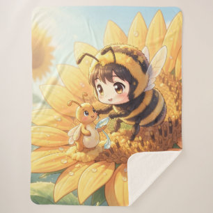 Goldene Hummel im Blütentanz.7 Sherpadecke